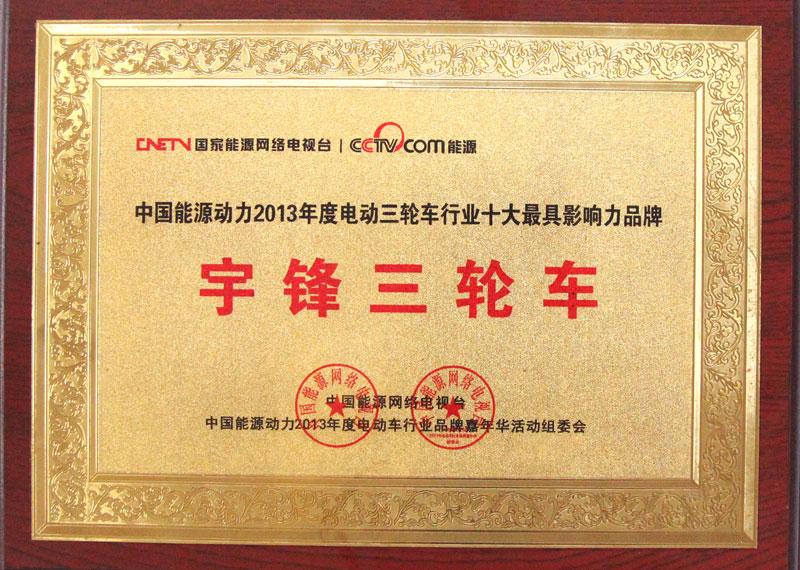 十大影响力品牌