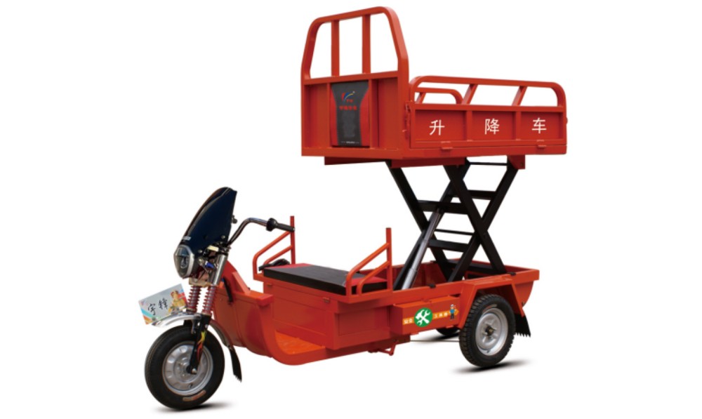 SJ-017三开门升降车(可升高1.5m)