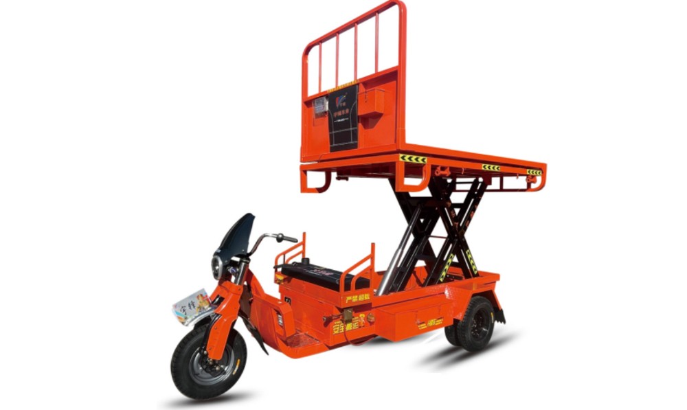 SJ-016后四轮平板升降车